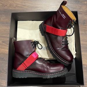 Valentino combat boots